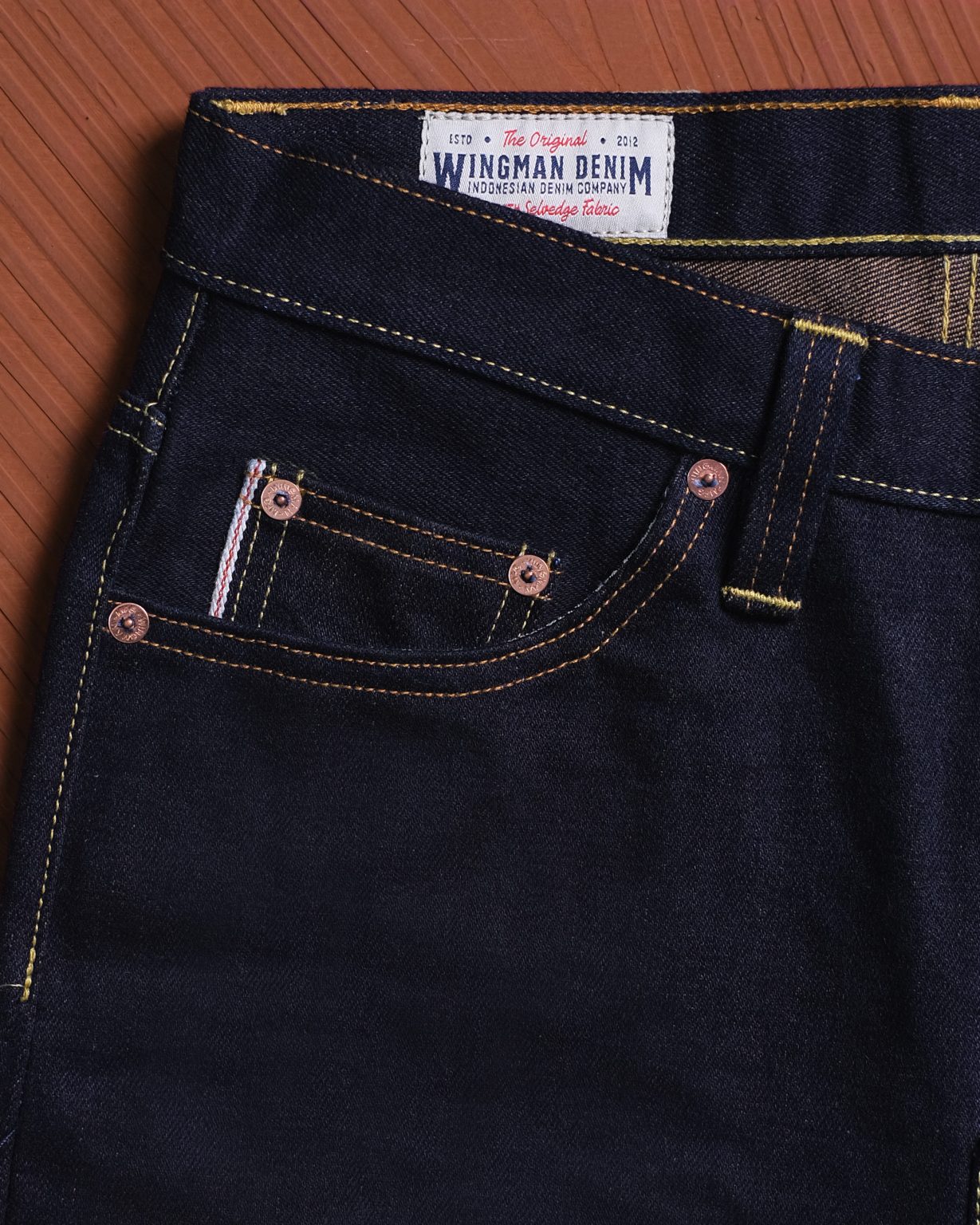 INDIBROWN 17oz - WINGMAN DENIM