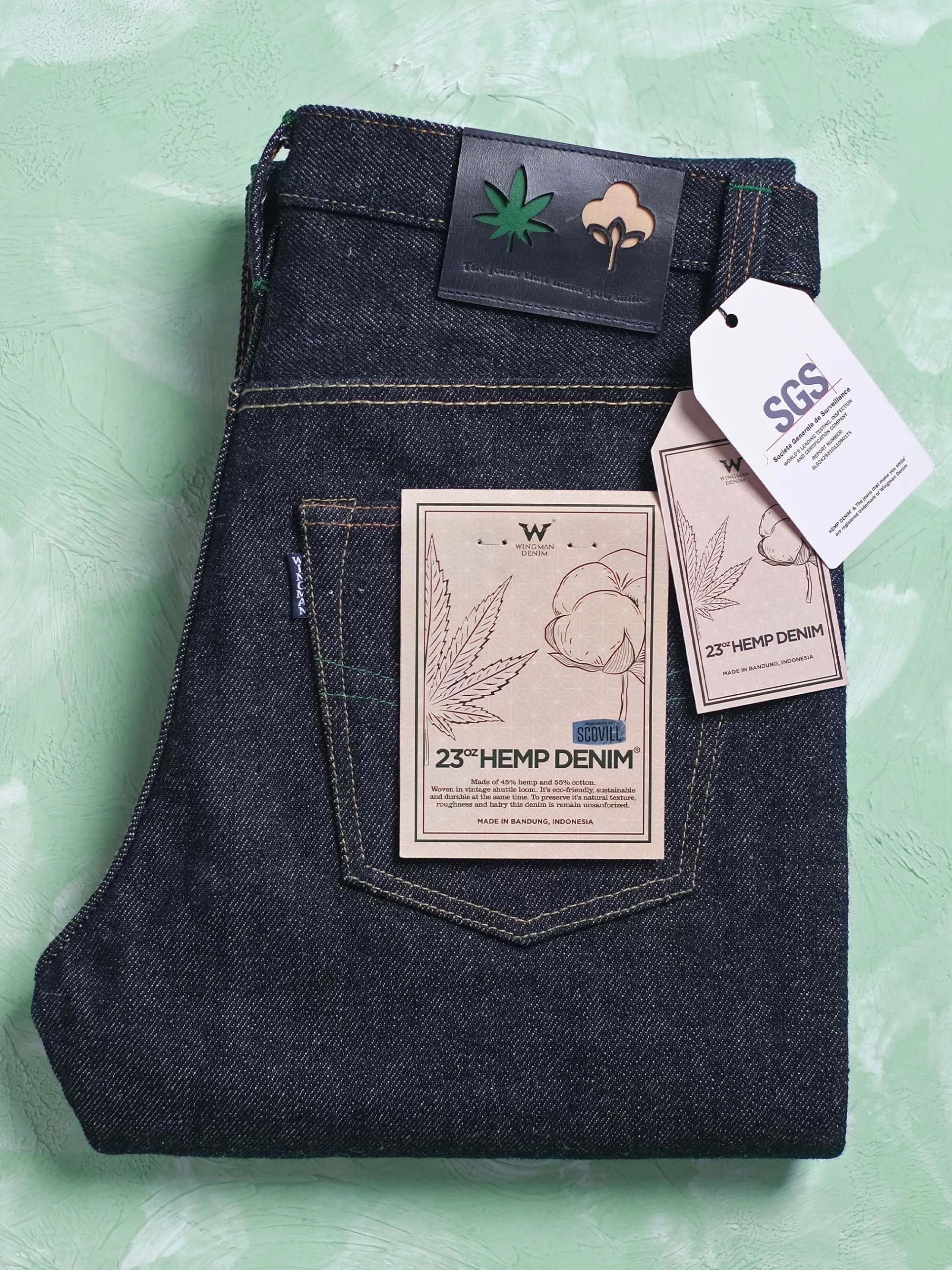 HEMP DENIM 23oz