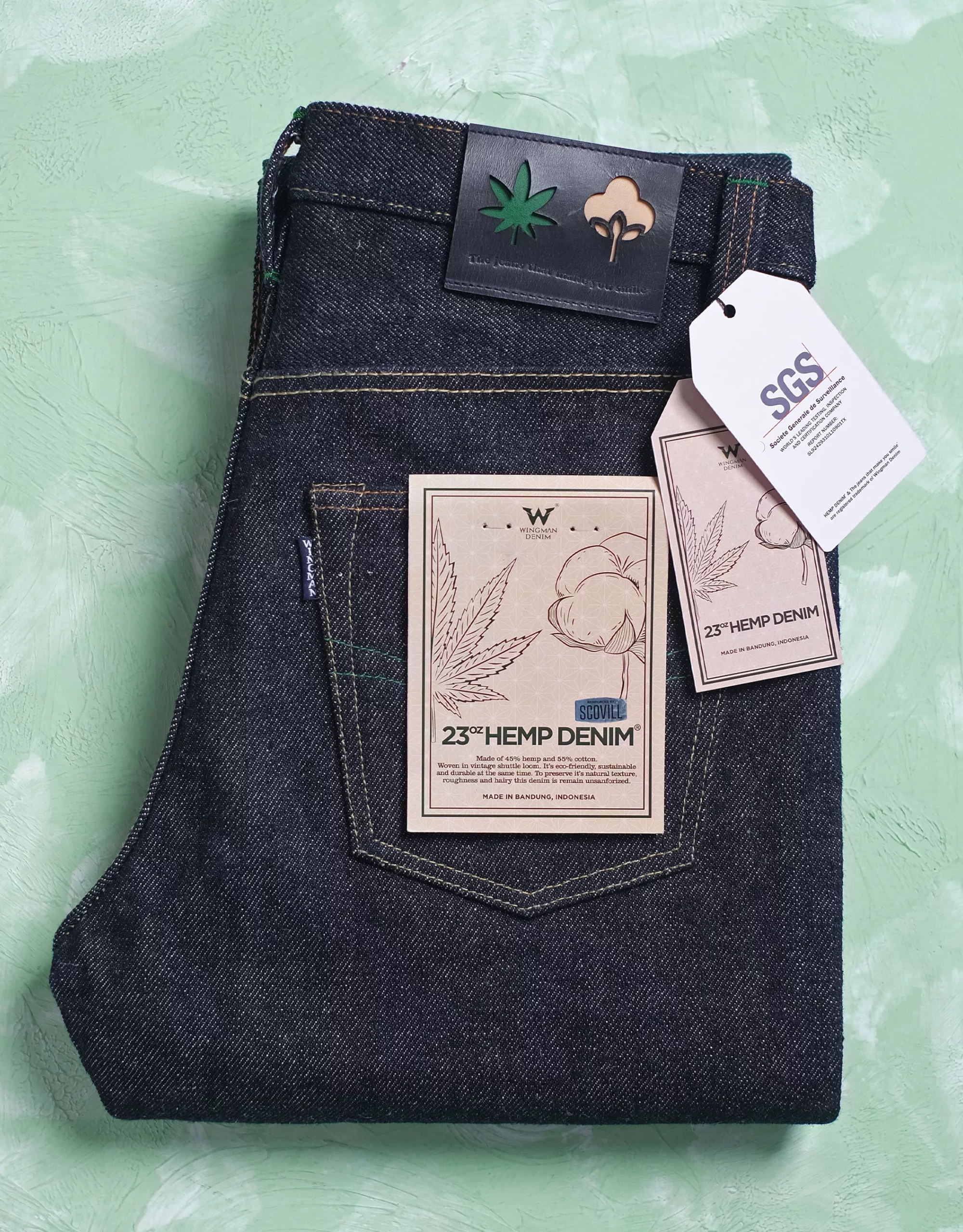 HEMP DENIM 23oz