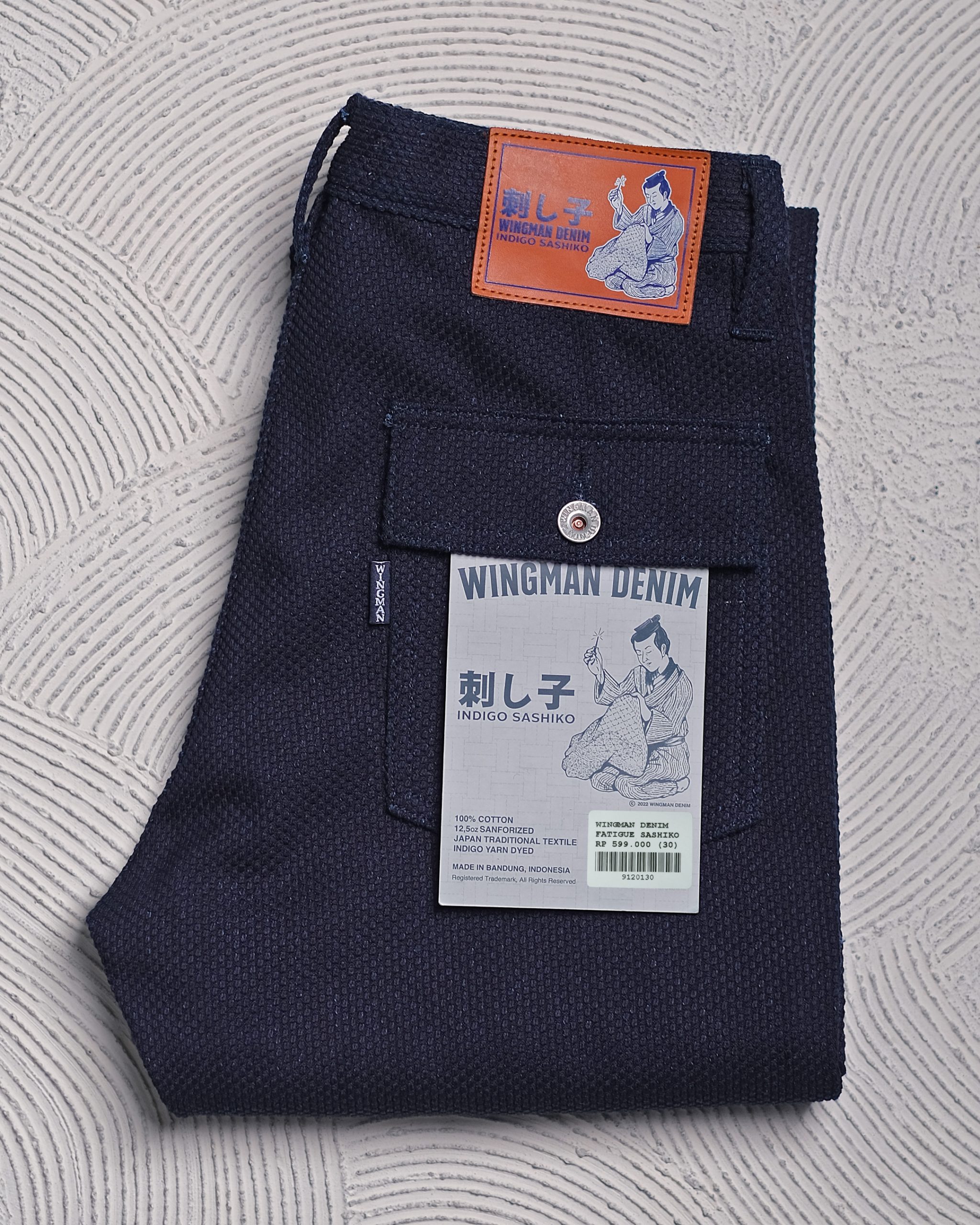 FATIGUE INDIGO SASHIKO