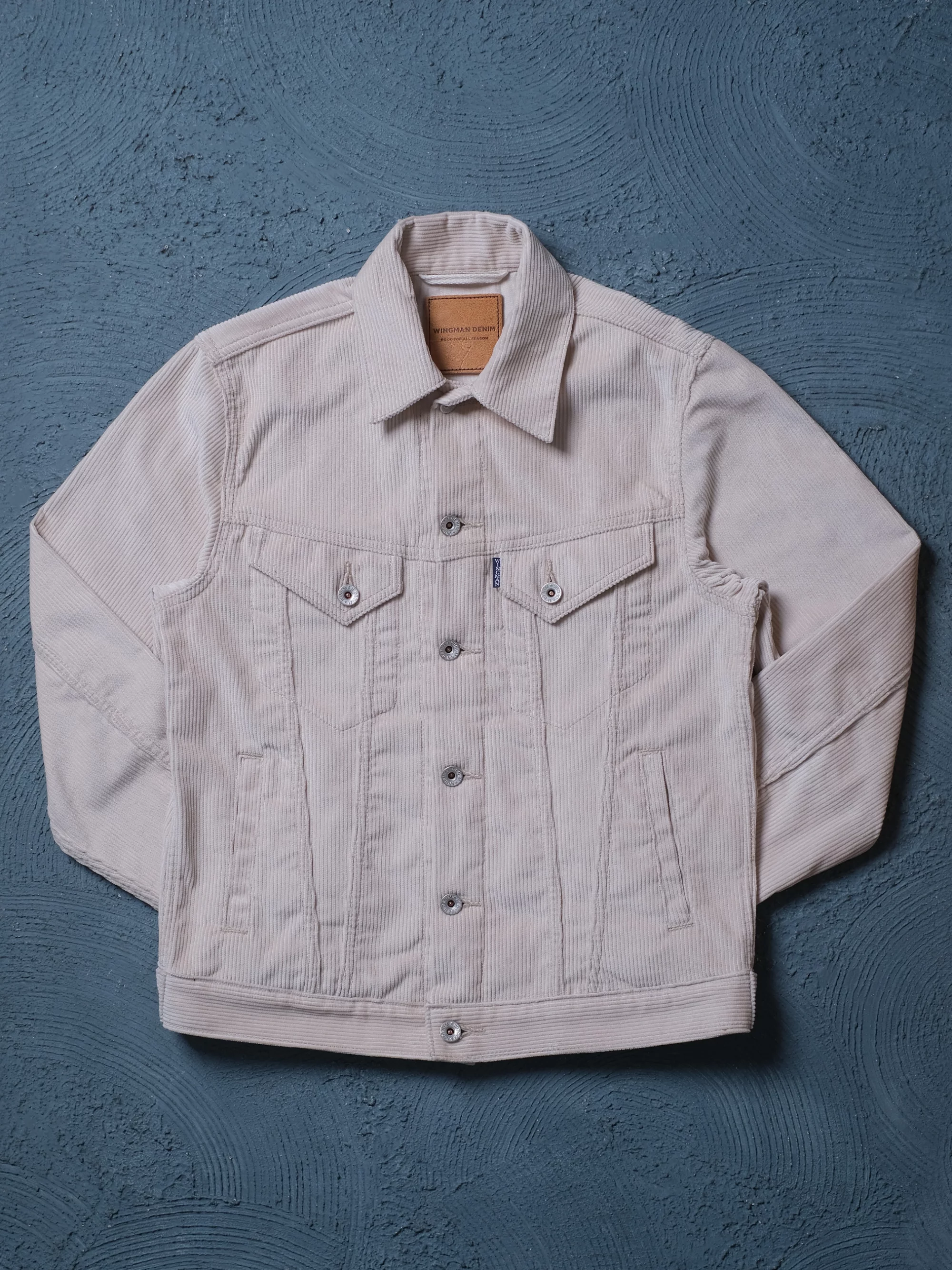 CORDUROY WHITE | TYPE III JACKET