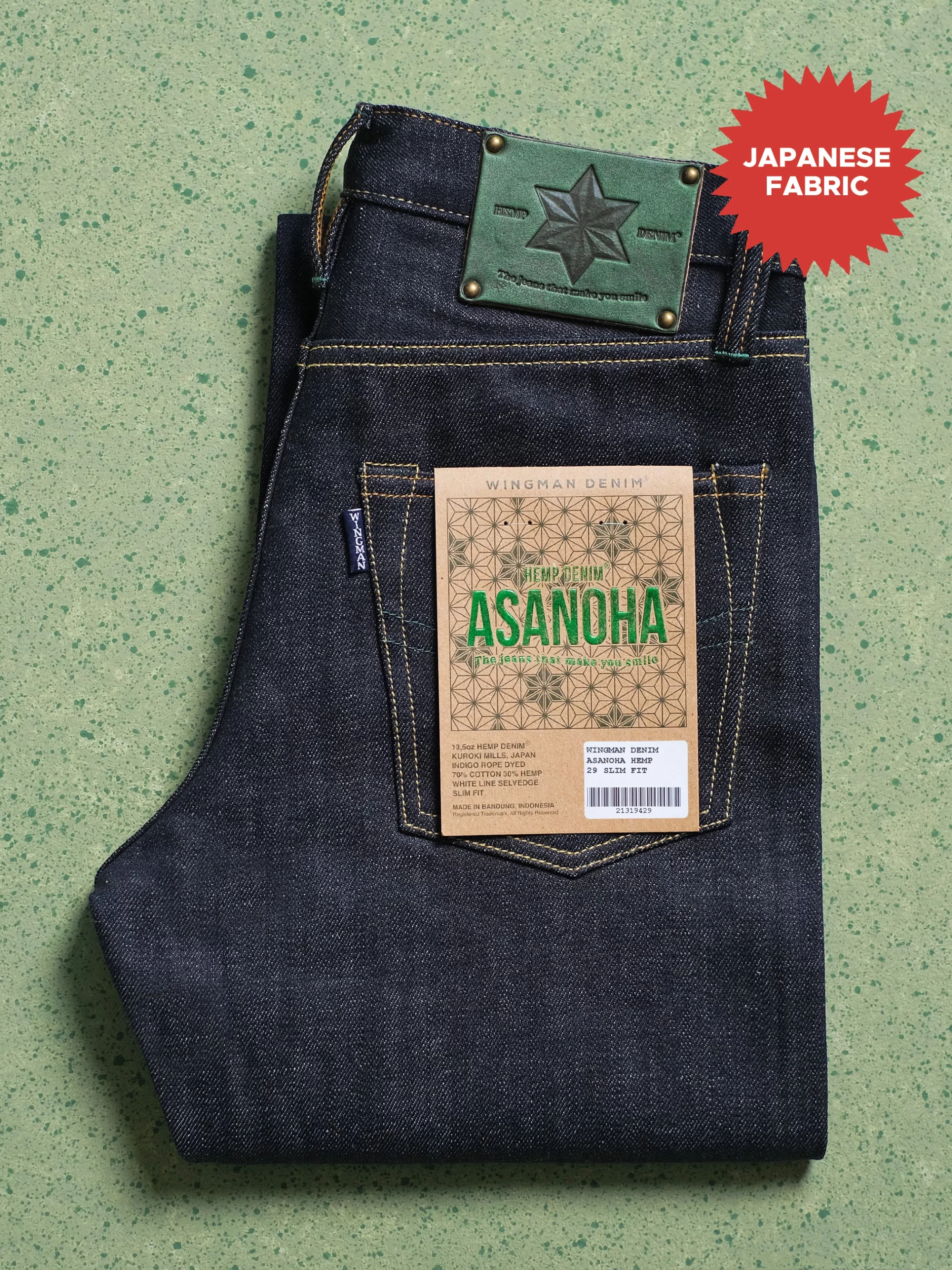 ASANOHA HEMP 13.5oz