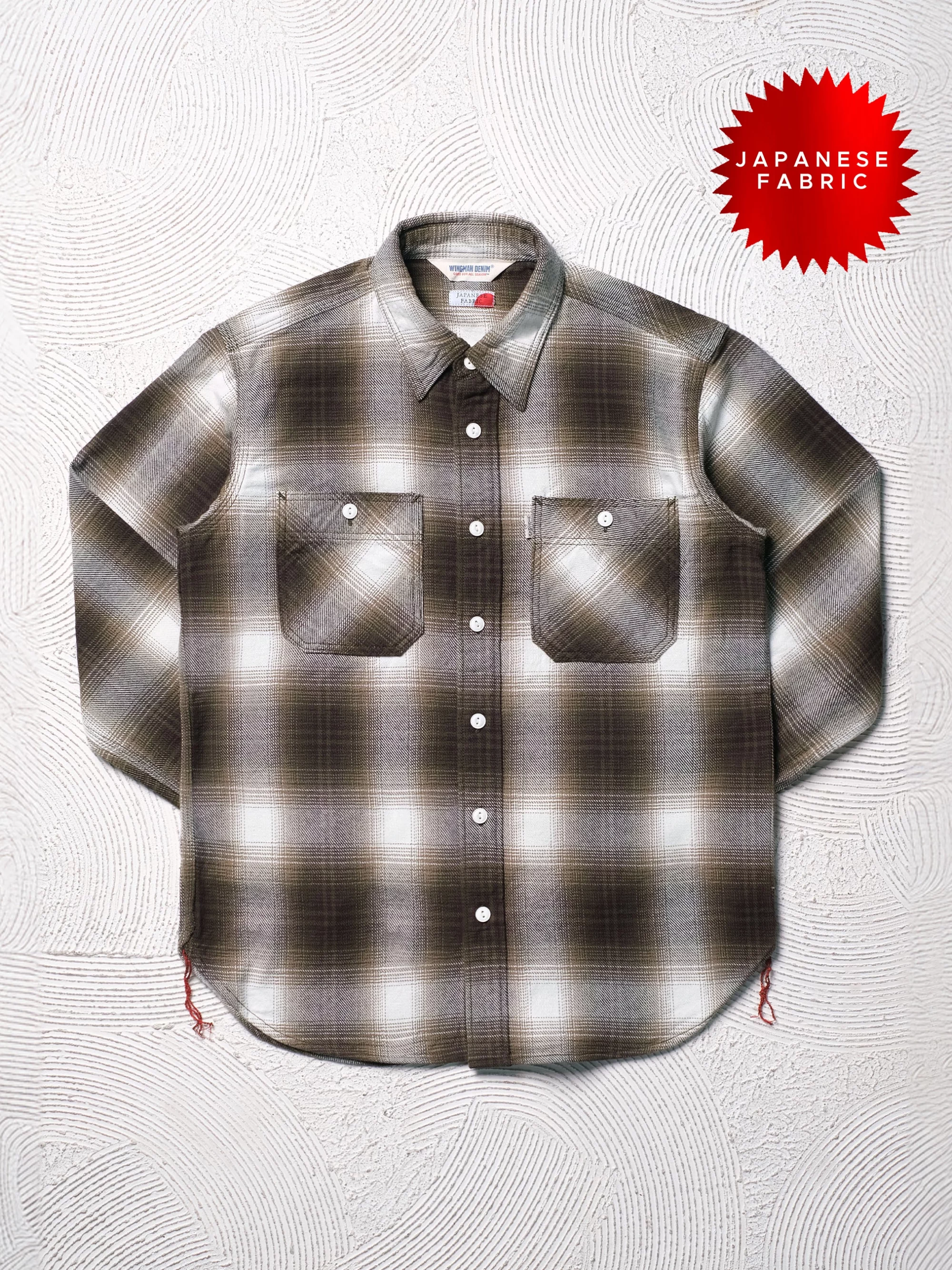 HEAVY FLANNEL - NOMADIC OLIVE