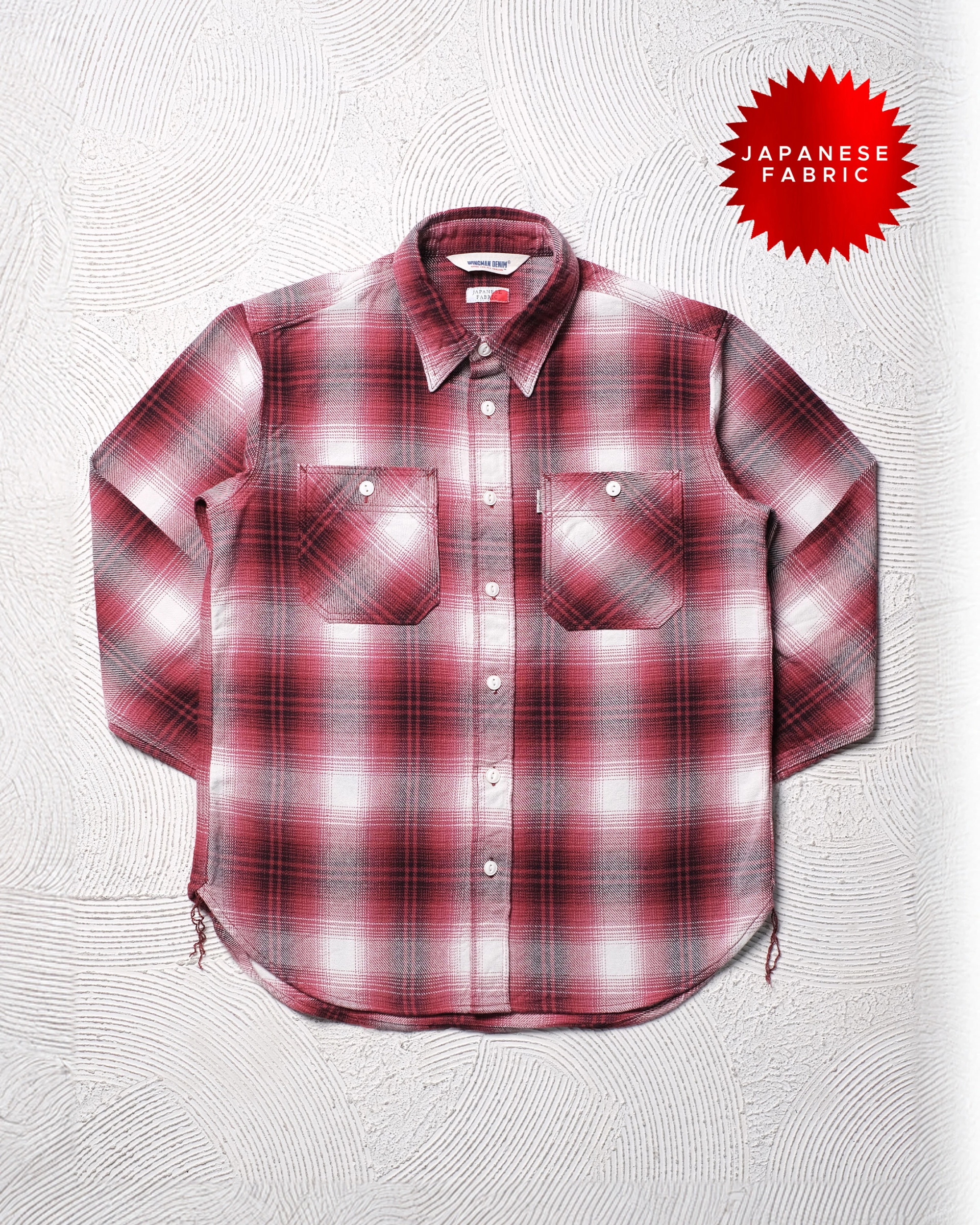 HEAVY FLANNEL - NOMADIC RED