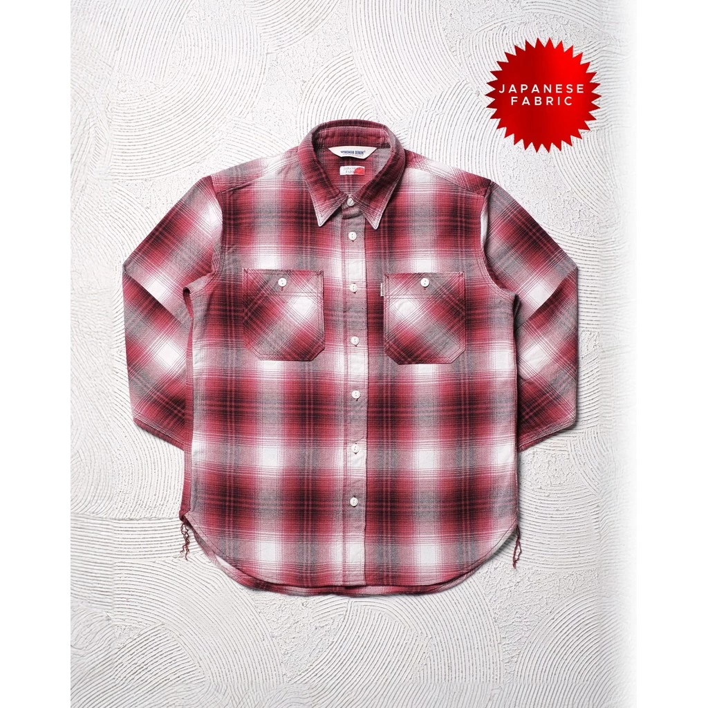 HEAVY FLANNEL - NOMADIC RED