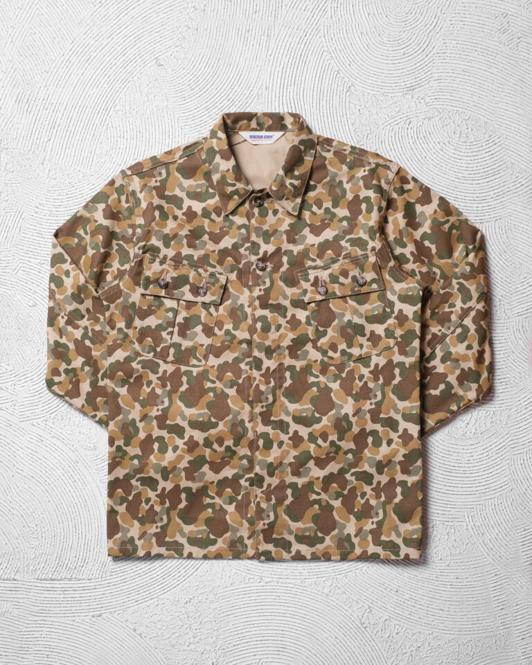 BDU DOCTOR SHIRT | FROG SKIN HERRINGBONE