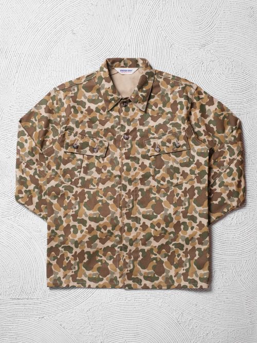 BDU DOCTOR SHIRT | FROG SKIN HERRINGBONE