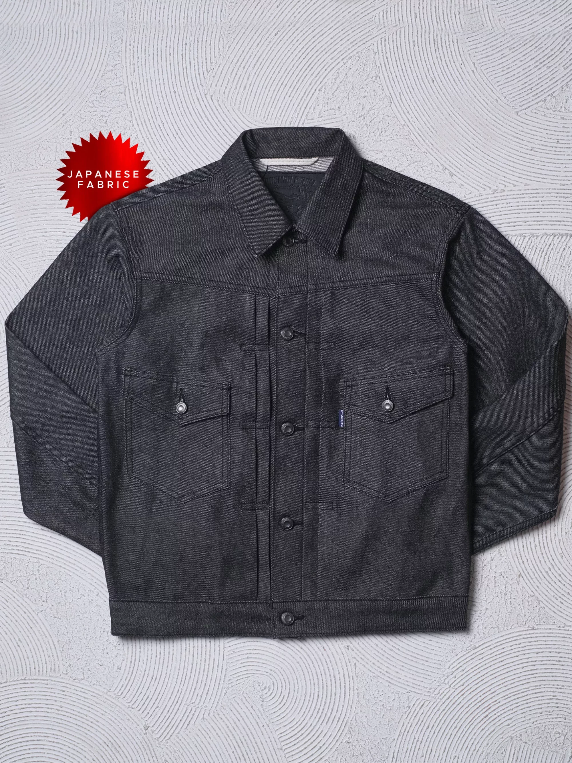 GACHIRIN BLACK 12.5oz | TYPE II JACKET