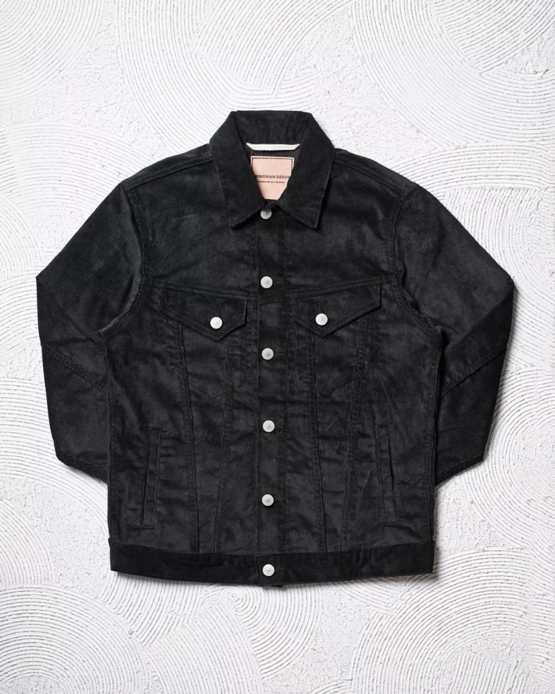 CORDUROY BLACK - TYPE III JACKET
