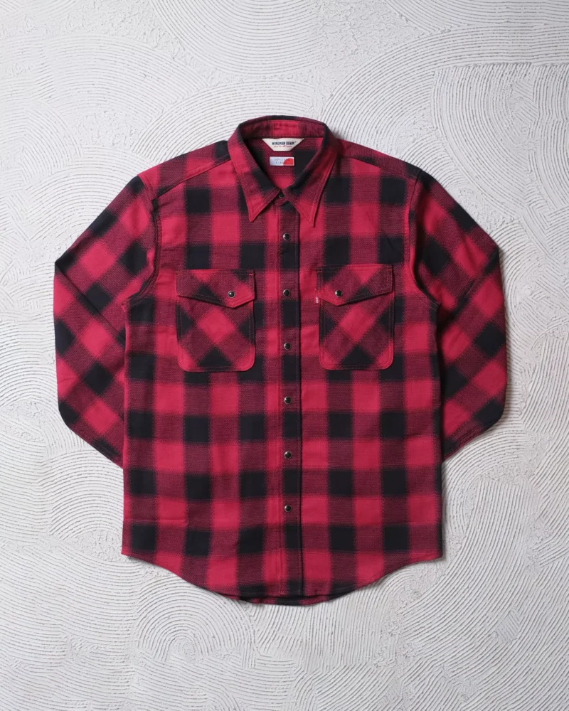 BLOCK CHECK - RED/BLACK