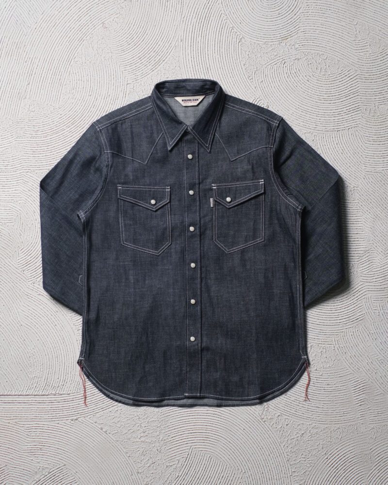 INDIGO - WESTERN SHIRT L/S