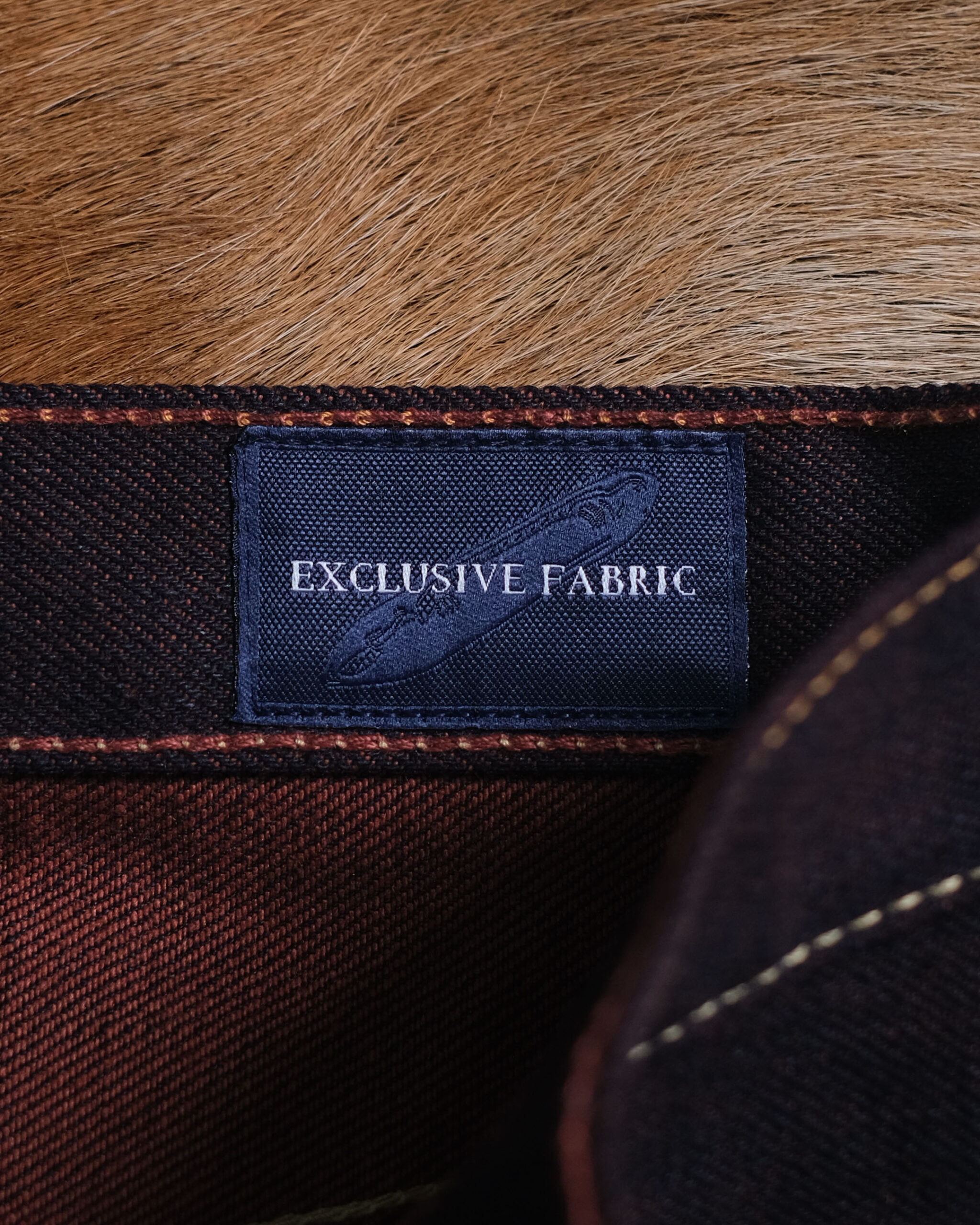 WOOL DENIM TUSCAN RED 16oz // SLIM STRAIGHT - Image 10