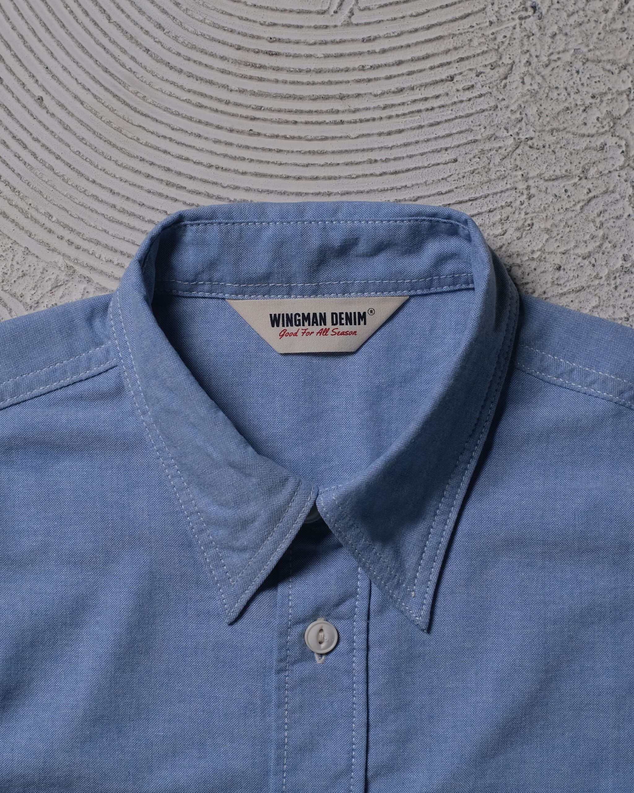 OXFORD BLUE - WORK SHIRT L/S - Image 3